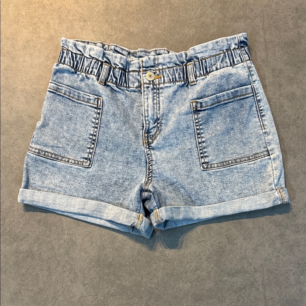Thereabouts Casual Light Blue Juniors Jean Shorts